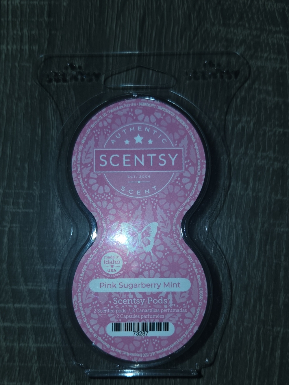 Pink Sugarberry Mint Scentsy Wax Pods